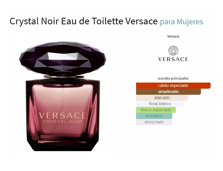 Versace Crystal Noir – 90 ml (3.0oz)
