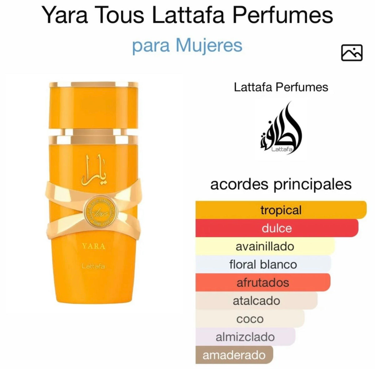 Yara Tous Lattafa 3.4 oz