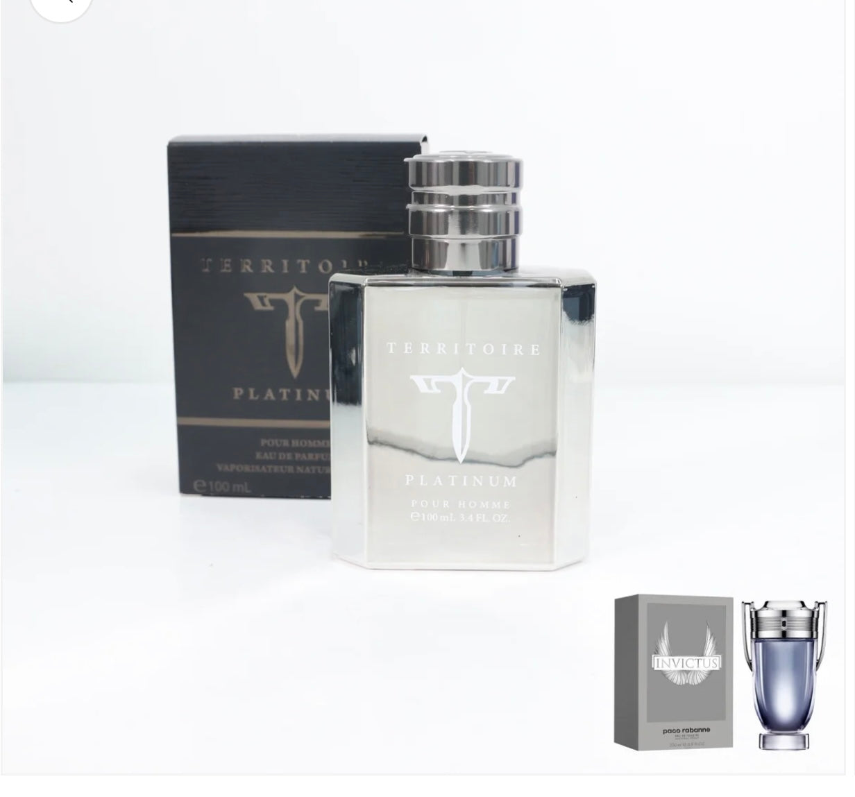 Territoire Platinum Eau de Parfum 3.4 oz (100 ml)