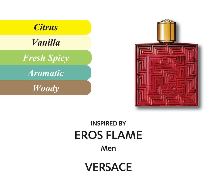 Versace Eros Flame Eau de Parfum 3.4 oz (100 ml)