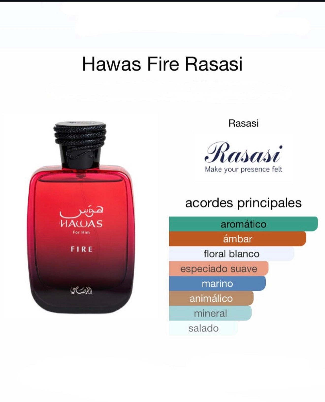 Hawas Fire For Him 3.38OZ