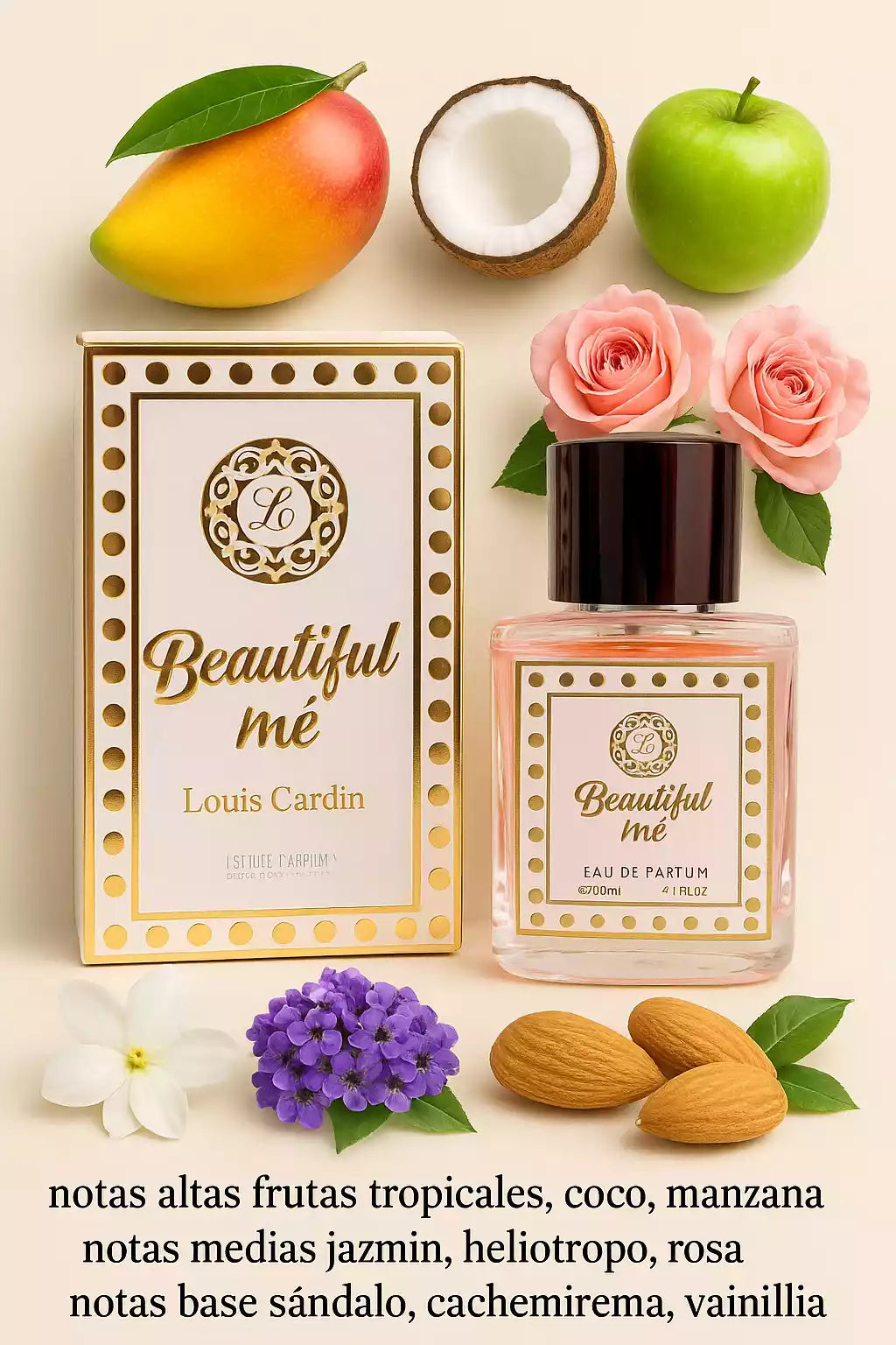 Beautiful Me – Louis Cardin | Eau de Parfum 3.4 oz