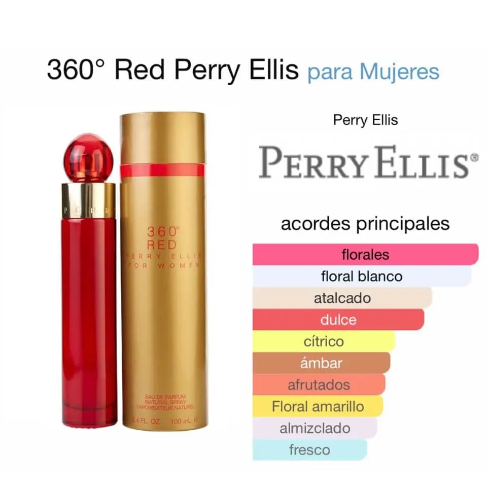 Perry Ellis 360° Red for Women – Eau de Parfum
