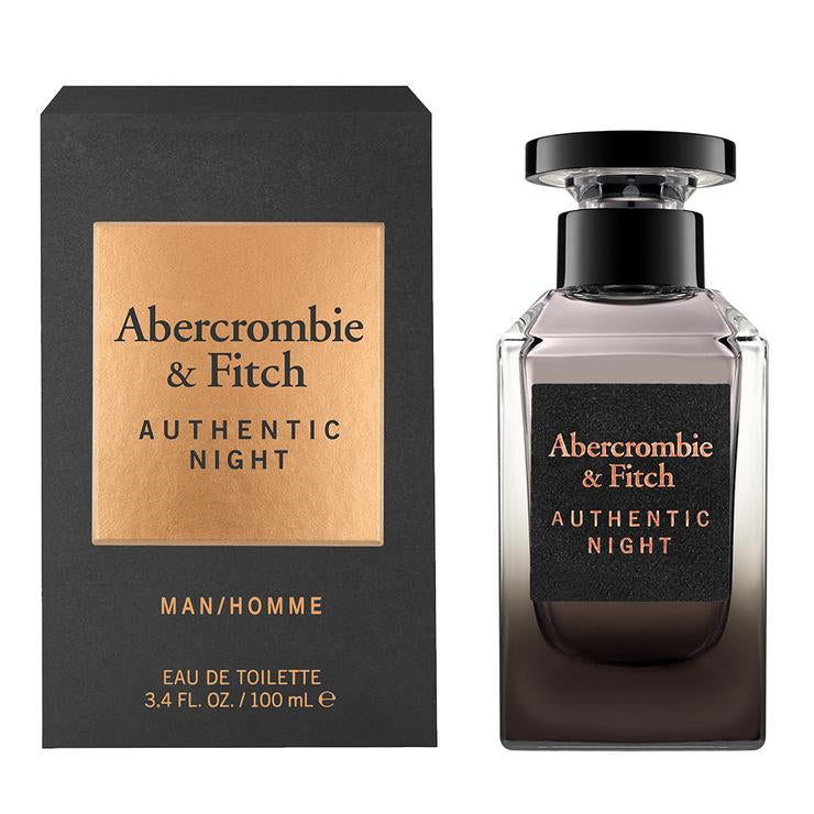 Abercrombie & Fitch Authentic Night Eau de Toilette 3.4 oz (100 ml)