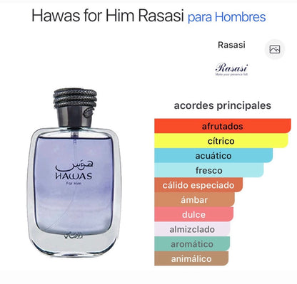 Hawas For Him 3.38 oz