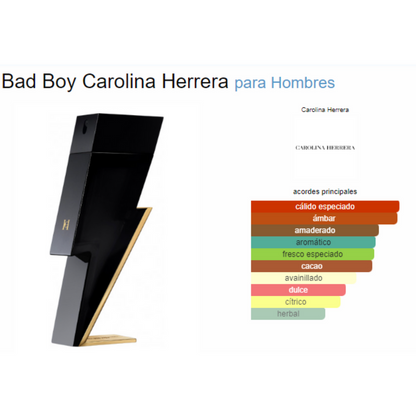 Bad Boy – Carolina Herrera para Hombres