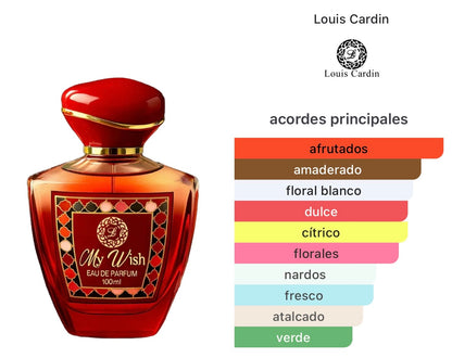 My Wish Louis Cardin Eau de Parfum para Mujer 3.4 oz