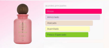 Delroba Rose Musk – Perfume Femenino Floral Almizclado