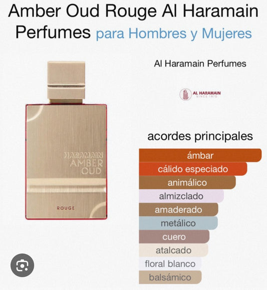 Al Haramain Amber Oud Rouge Unisex Eau de Parfum