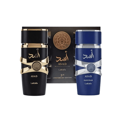Set Lattafa Asad & Asad Zanzibar – 5th Anniversary Edition