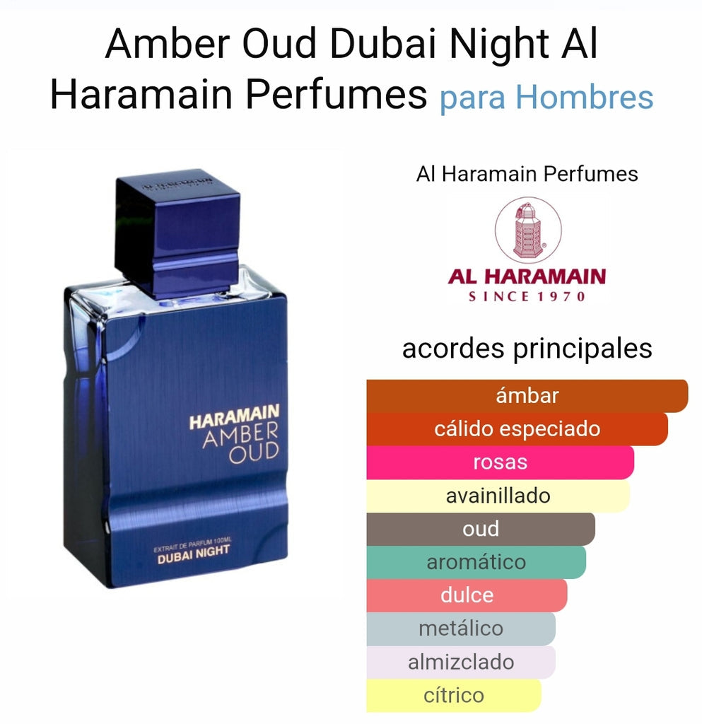 Al Haramain Amber Oud Dubai Night Eau de Parfum para Hombres