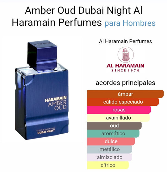 Al Haramain Amber Oud Dubai Night Eau de Parfum para Hombres