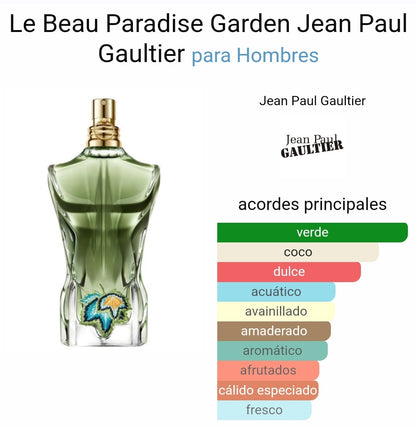 Jean Paul Gaultier Le Beau Paradise Garden EDP 2.5 OZ