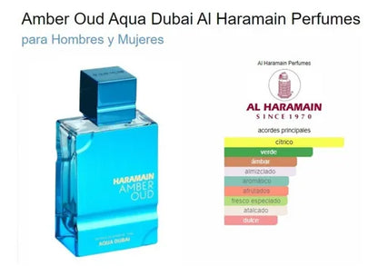 Al Haramain Amber Oud Aqua Dubai Unisex Eau de Parfum