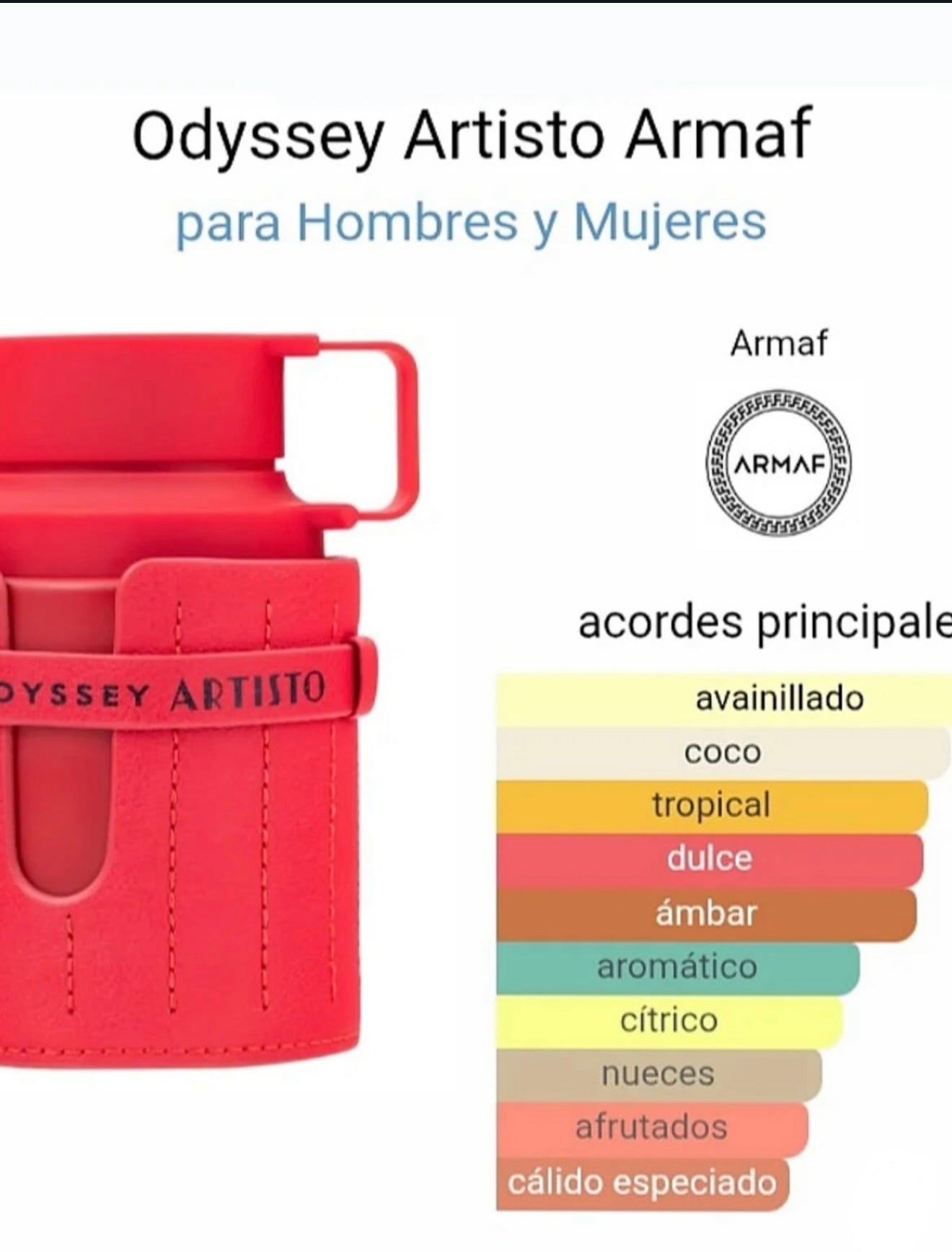 Odyssey Artistico The Red Edition Eau de Parfum