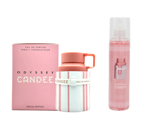 Combo Odyssey Candee – Perfume 2.02 oz + Splash 8 oz