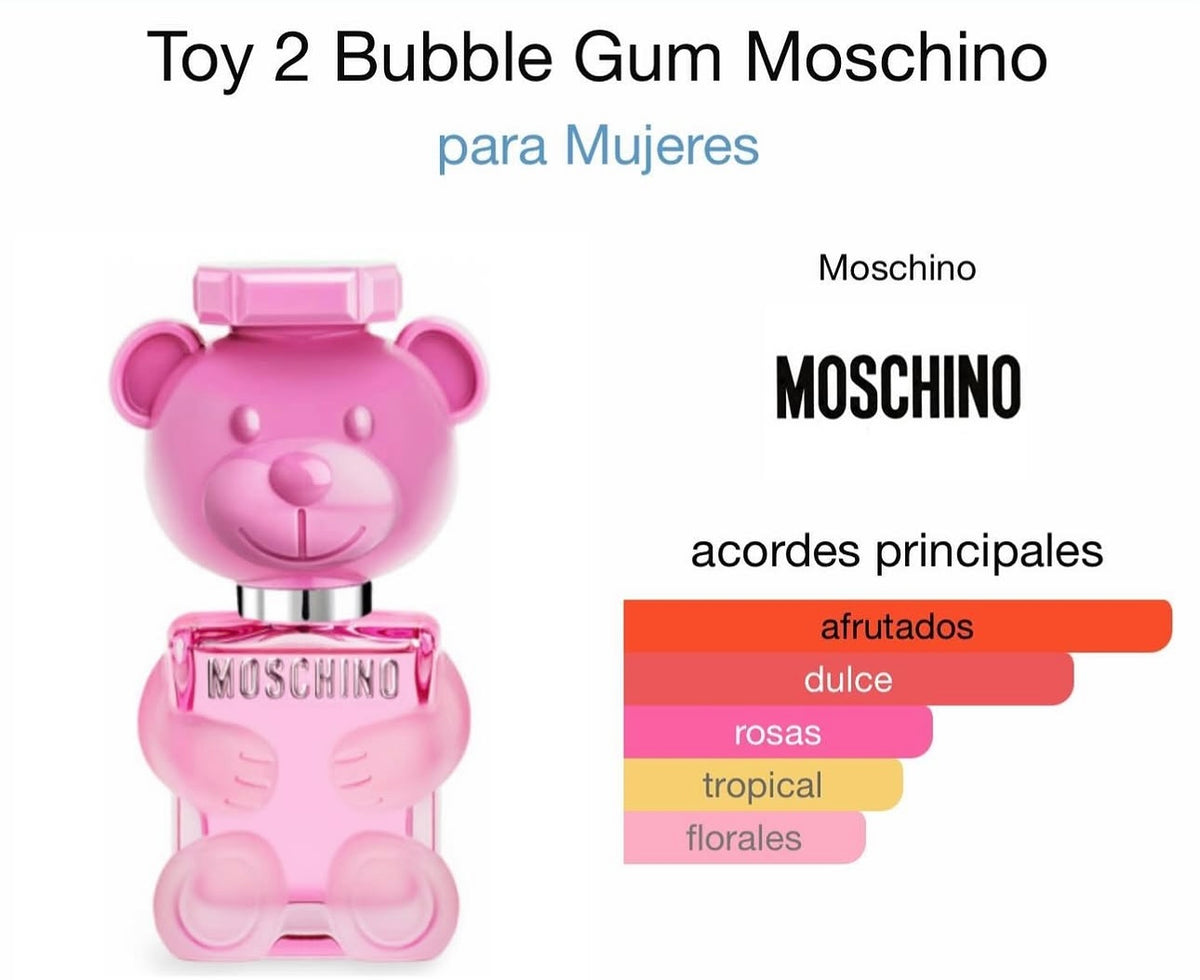 Moschino Toy 2 Bubble Gum Eau de Toilette 3.4 oz para Mujer