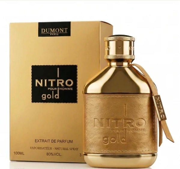 Nitro Gold Pour Homme by Dumont Paris – 3.4 oz / 100 ml
