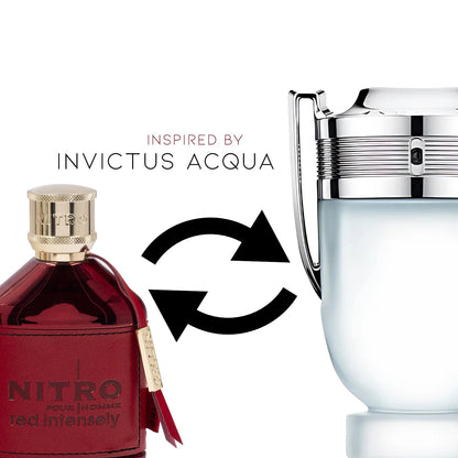 Nitro Red Intensely by Dumont Paris – 3.4 oz / 100 ml