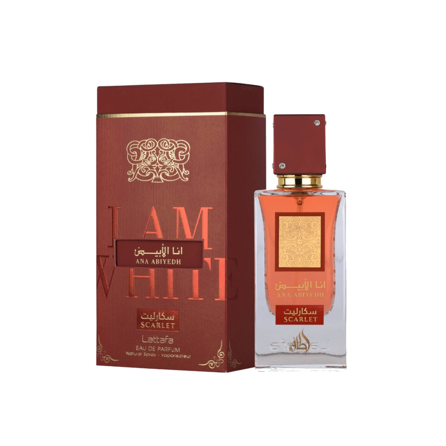 Ana Abiyedh Scarlet by Lattafa – 2.0 oz / 60 ml