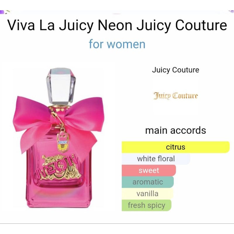 Viva La Juicy Neon – Juicy Couture 3.4 oz Eau de Parfum