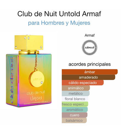 Club de Nuit Untold by Armaf – Eau de Parfum 3.6 oz
