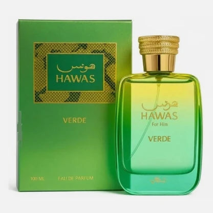 Hawas Verde Eau de Parfum para Hombre 3.38 oz