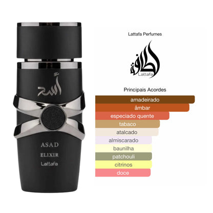 Asad Elixir by Lattafa – Eau de Parfum